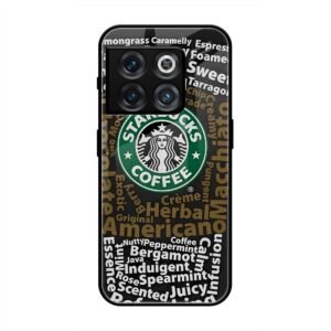 Starbucks Coffee Name Glass Case for OnePlus 10T