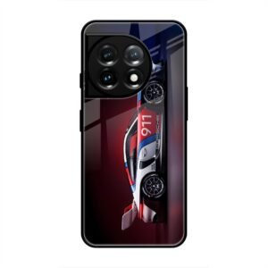 Porsche 911 Racing Legend Glass Case for OnePlus 11