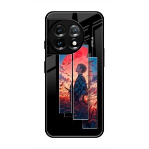 Samurai at Sunset Glass Case for OnePlus 11