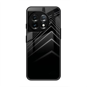 Square Illusion Glass Case for OnePlus 11