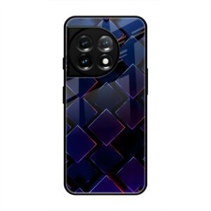 3D Square Glass Case for OnePlus 11R