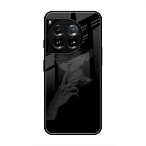 A boy Thinking Glass Case for OnePlus 12