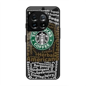 Starbucks Coffee Name Glass Case for OnePlus 12