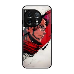 Torn Reality The Marked Warrior Glass Case for OnePlus 12R