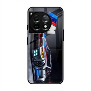 BMW Motorsport Glass Case for OnePlus 12R