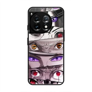 Eyes of the Uchiha Clan Glass Case for OnePlus 12R