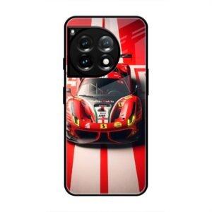 Ferrari Racing Glory Glass Case for OnePlus 12R