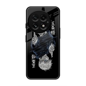 Duality of Satoru Gojo Glass Case for OnePlus 13