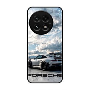 Porsche Under the Clouds Glass Case for OnePlus 13
