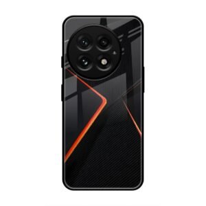 Abstract Line Glass Case for OnePlus 13