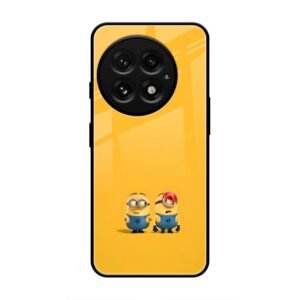 Minions Love Glass Case for OnePlus 13