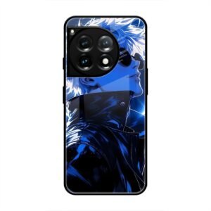 Neon Halo Warrior Glass Case for OnePlus 13R