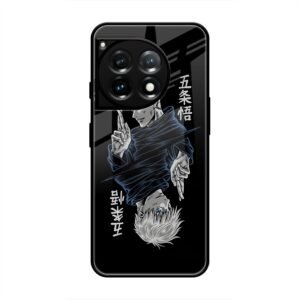 Duality of Satoru Gojo Glass Case for OnePlus 13R