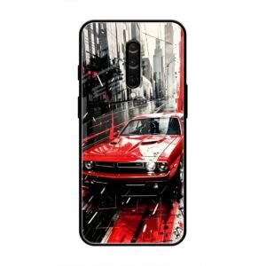 Midnight Cruiser Glass Case for OnePlus 8