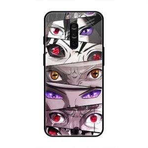 Eyes of the Uchiha Clan Glass Case for OnePlus 8