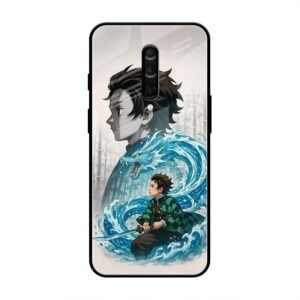 Water Dragon Warrior Glass Case for OnePlus 8