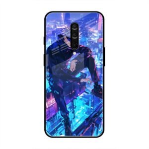 Cyberpunk Vigilante Glass Case for OnePlus 8