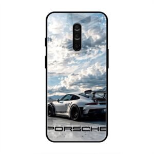 Porsche Under the Clouds Glass Case for OnePlus 8