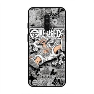 One Piece Manga Collage Glass Case for OnePlus 8