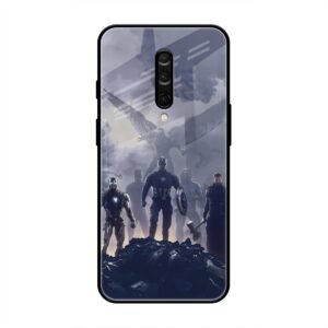 Caption America Glass Case for OnePlus 8
