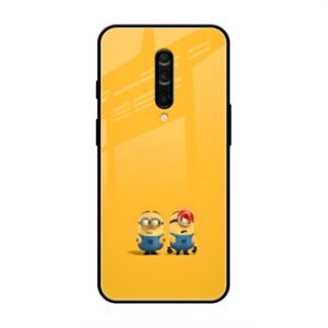 Minions Love Glass Case for OnePlus 8