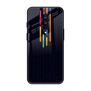 Neon Light Glass Case for OnePlus 8