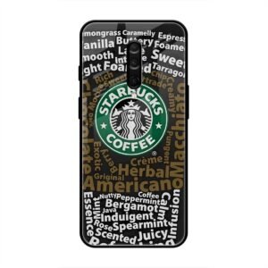 Starbucks Coffee Name Glass Case for OnePlus 8