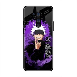Gojo Satoru - The Honored One Glass Case for OnePlus 8 Pro