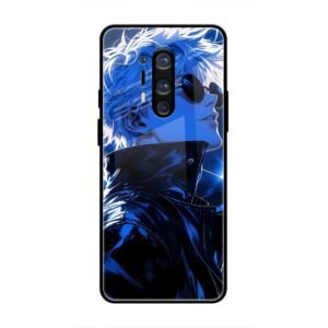 Neon Halo Warrior Glass Case for OnePlus 8 Pro