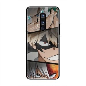 Determined Heroes Glass Case for OnePlus 8 Pro