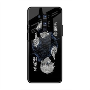 Duality of Satoru Gojo Glass Case for OnePlus 8 Pro