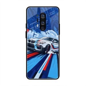 Dynamic BMW M2 Art Glass Case for OnePlus 8 Pro