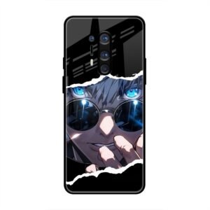 Azure Enigma Glass Case for OnePlus 8 Pro
