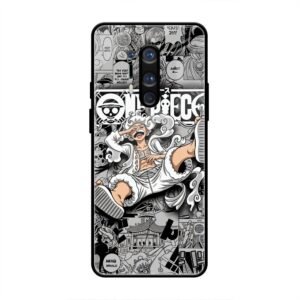 One Piece Manga Collage Glass Case for OnePlus 8 Pro