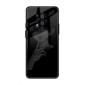 A boy Thinking Glass Case for OnePlus 8 Pro