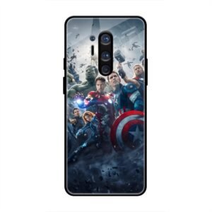 Avengers Glass Case for OnePlus 8 Pro