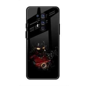 Iron Man Glass Case for OnePlus 8 Pro