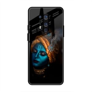 Lord Krishna Glass Case for OnePlus 8 Pro