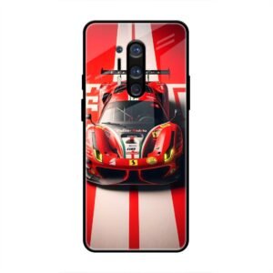 Ferrari Racing Glory Glass Case for OnePlus 8 Pro