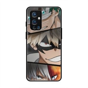 Determined Heroes Glass Case for OnePlus 9 Pro