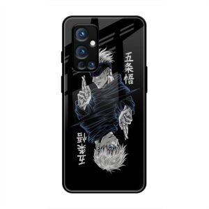 Duality of Satoru Gojo Glass Case for OnePlus 9 Pro