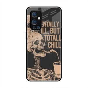 Skeleton Chill Glass Case for OnePlus 9 Pro