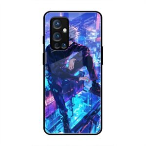 Cyberpunk Vigilante Glass Case for OnePlus 9 Pro