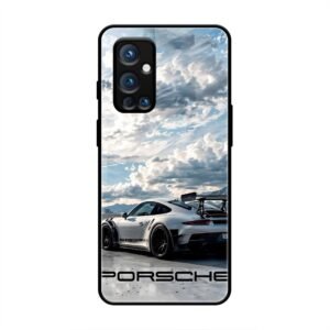 Porsche Under the Clouds Glass Case for OnePlus 9 Pro