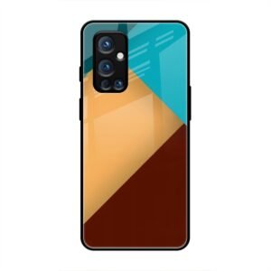 Abstract Color Glass Case for OnePlus 9 Pro