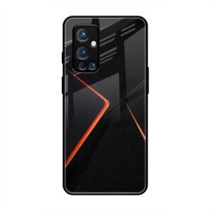 Abstract Line Glass Case for OnePlus 9 Pro