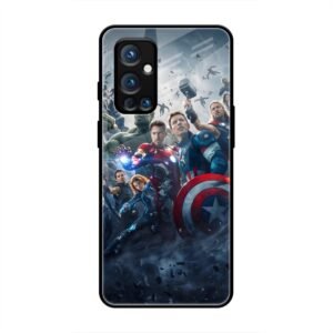 Avengers Glass Case for OnePlus 9 Pro