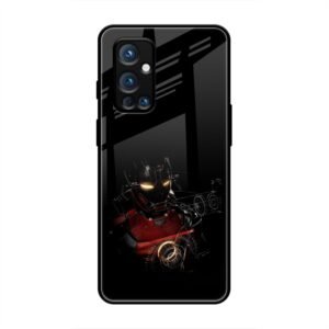 Iron Man Glass Case for OnePlus 9 Pro