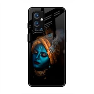Lord Krishna Glass Case for OnePlus 9 Pro