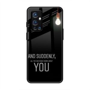 Quotes Glass Case for OnePlus 9 Pro